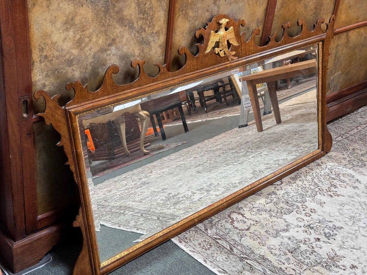 Burton Ching Federal Style Parcel Gilt Mirror - Thumbnail 8