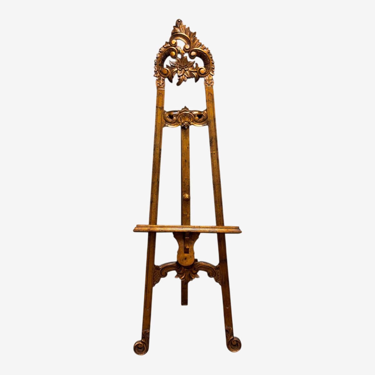 Rococo Revival Wood Chevalet Easel, 19th Century - Image 1