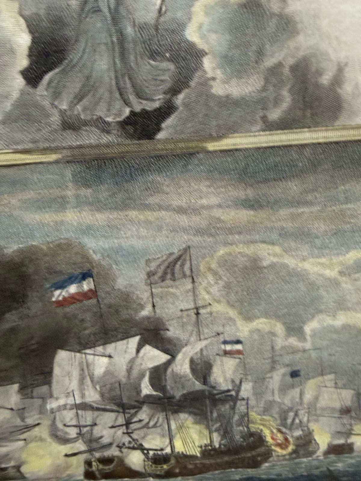 Maritime Battle Engravings, Framed, Set of Four - Thumbnail 9