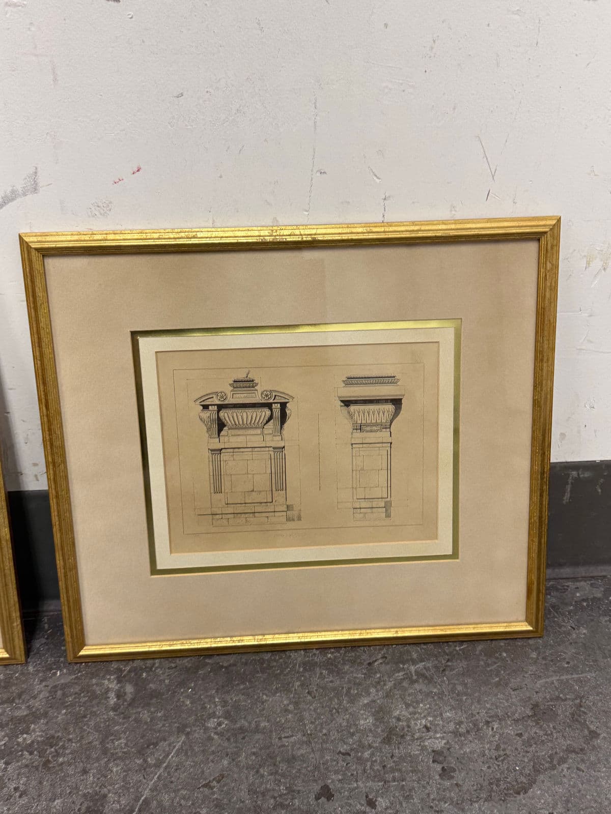 Bombay Company French Architecture Framed Prints, 16th Century, Pair - Thumbnail 7