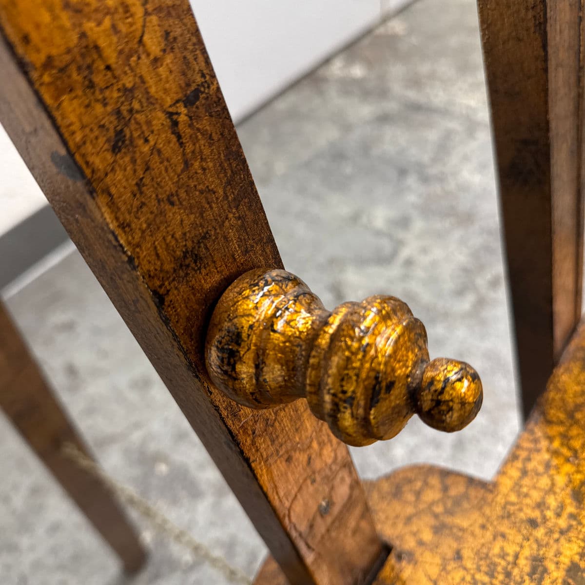 Rococo Revival Wood Chevalet Easel, 19th Century - Thumbnail 11