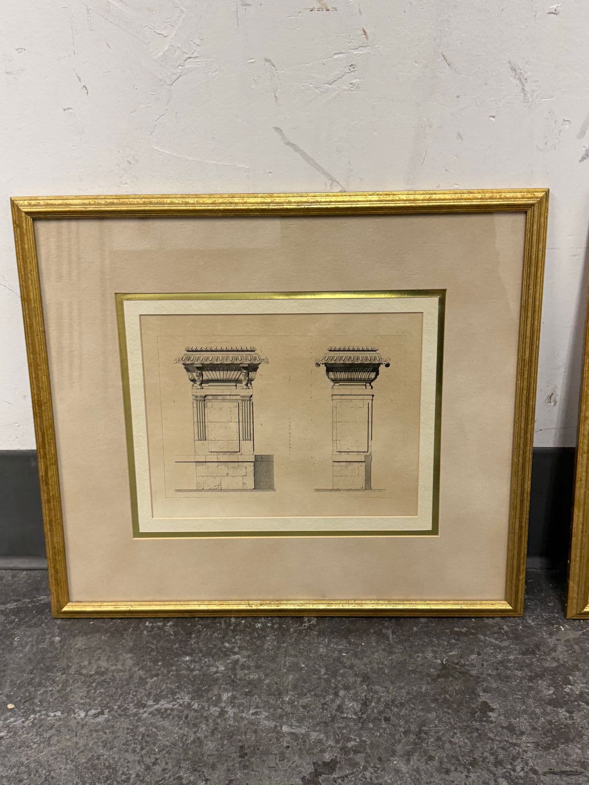 Bombay Company French Architecture Framed Prints, 16th Century, Pair - Thumbnail 4