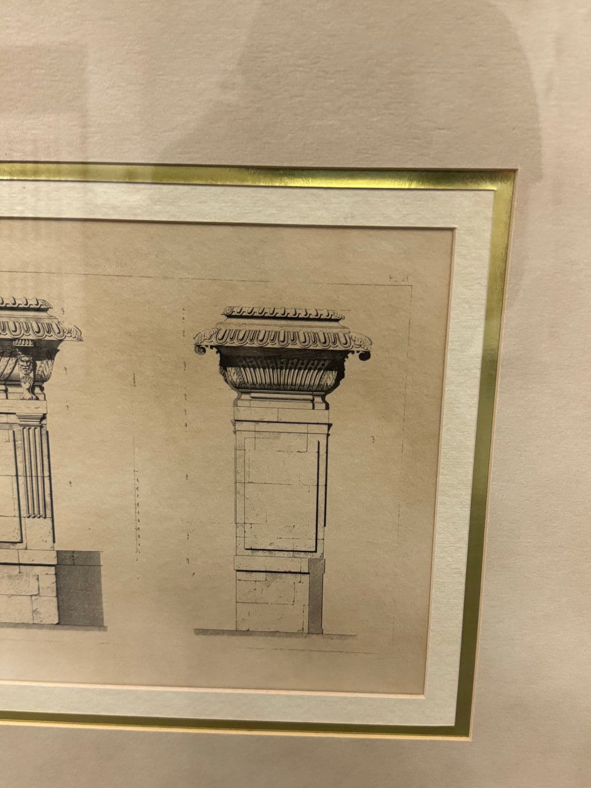 Bombay Company French Architecture Framed Prints, 16th Century, Pair - Thumbnail 13