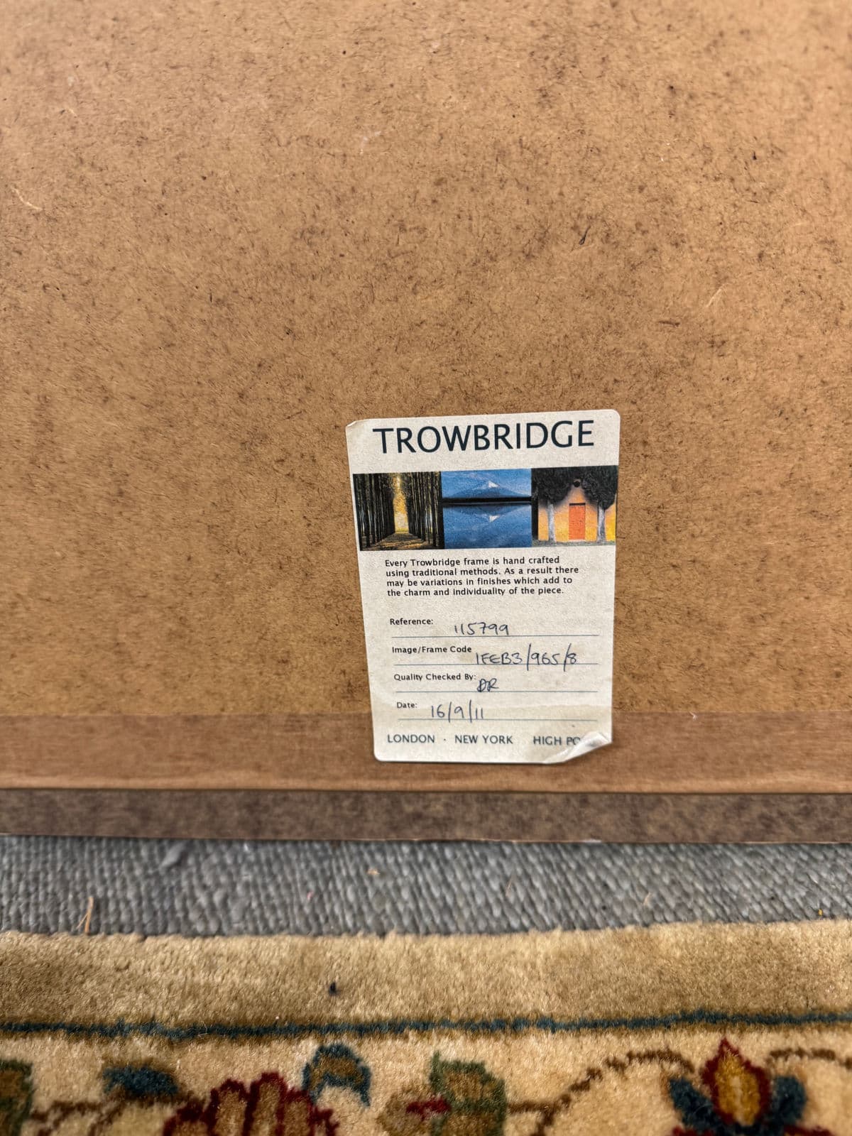 Trowbridge Gallery Imperial Flowers Original Prints, Set of Three - Thumbnail 6