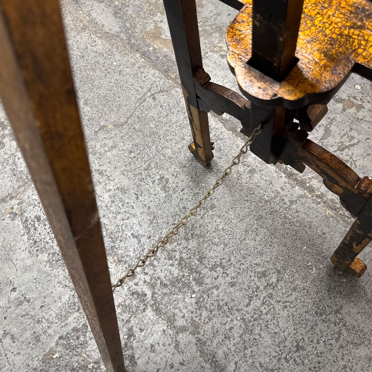 Rococo Revival Wood Chevalet Easel, 19th Century - Thumbnail 12