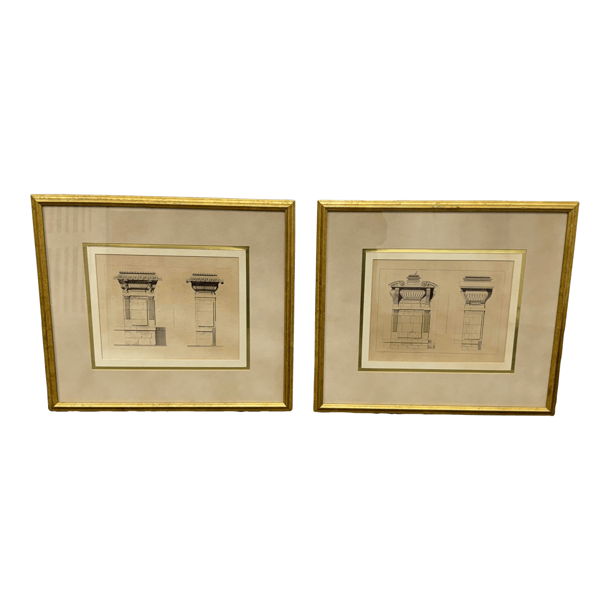 Bombay Company French Architecture Framed Prints, 16th Century, Pair - Thumbnail 2
