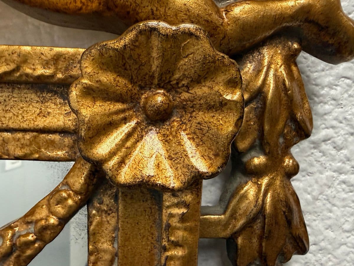 Italian Cherubs With Festoon Wall Mirror - Thumbnail 7