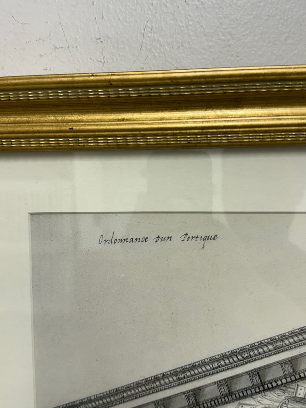 Architectural Facade of the Madeleine, Paris, Framed, 20th Century - Thumbnail 5