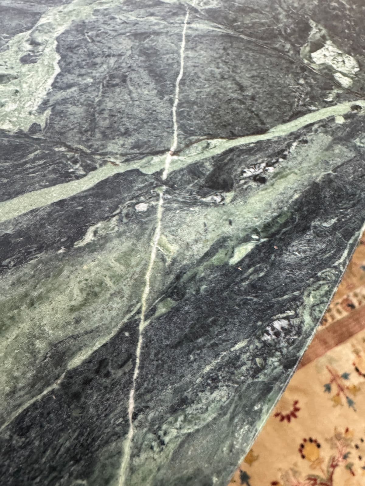 Burton Ching Giltwood Console Table With Marble Top - Thumbnail 6