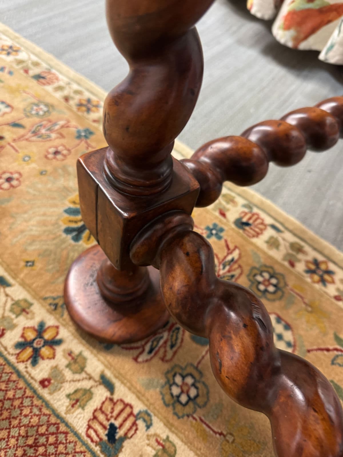 Late 20th Century Portuguese Baroque Center Table - Thumbnail 13