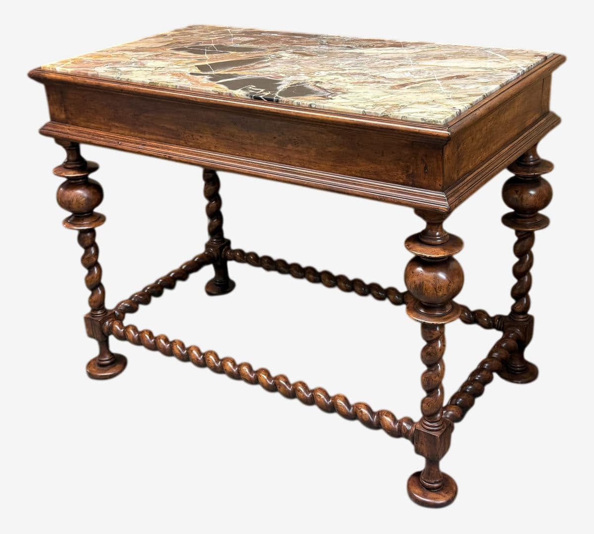 Late 20th Century Portuguese Baroque Center Table - Image 1