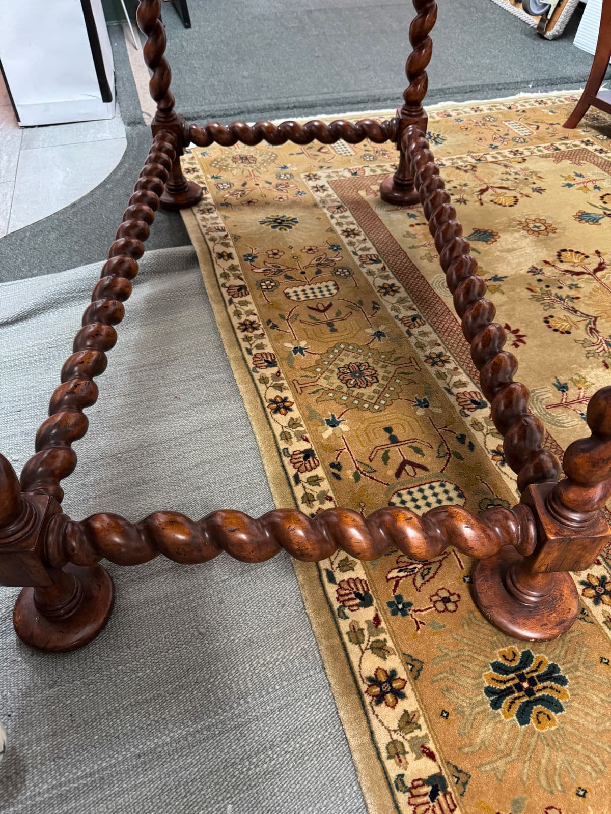 Late 20th Century Portuguese Baroque Center Table - Thumbnail 10