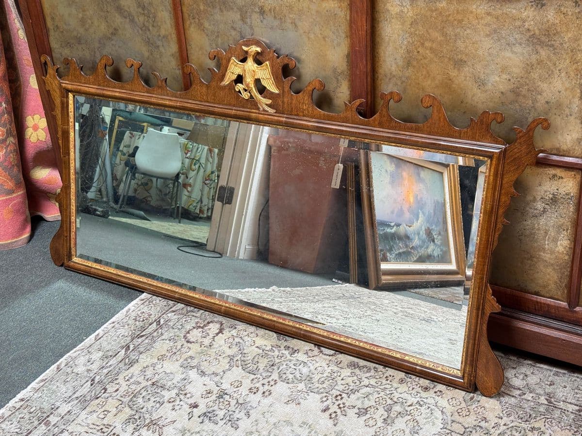 Burton Ching Federal Style Parcel Gilt Mirror - Thumbnail 13