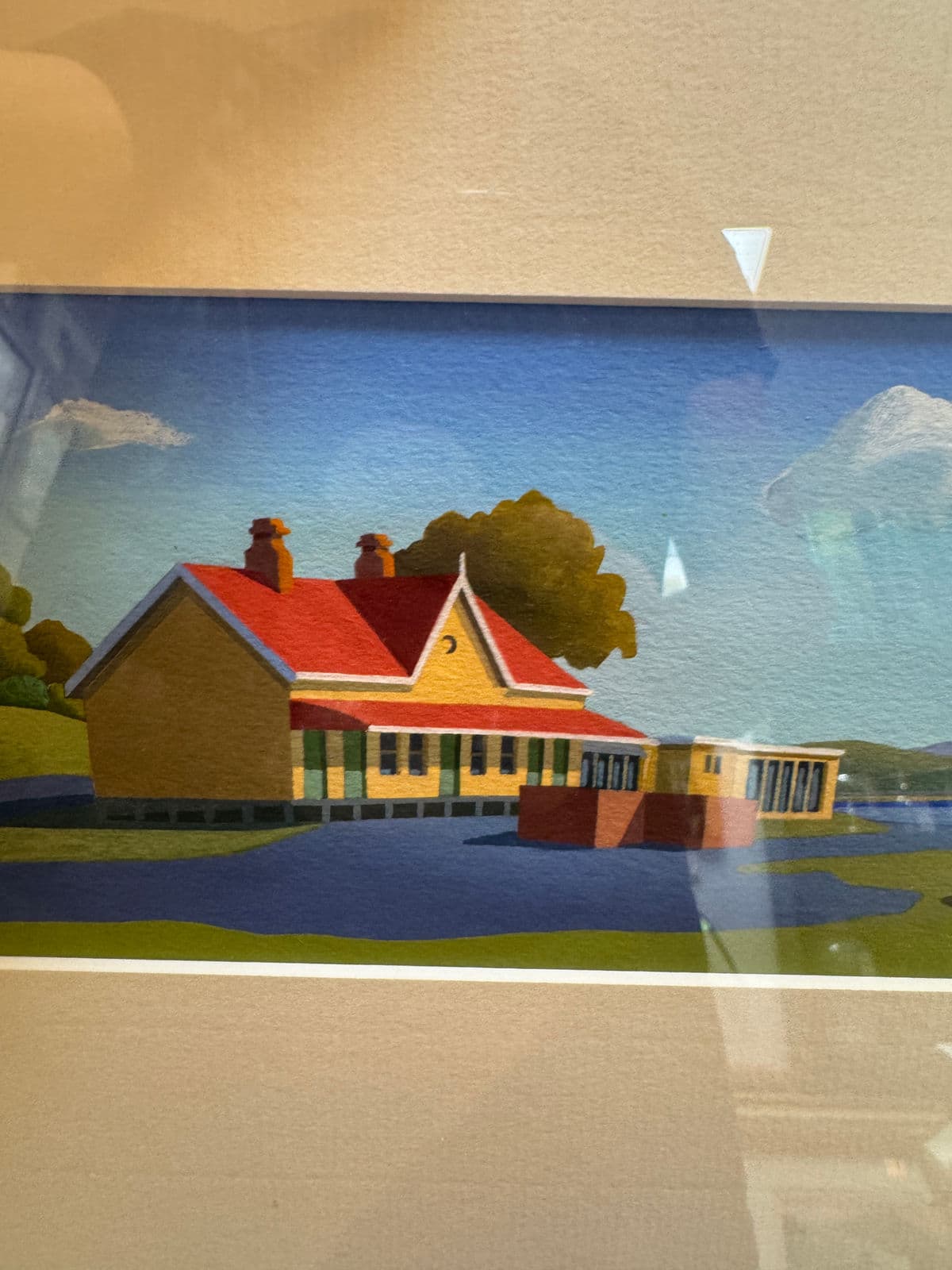 Steve Howie Signed Tasmania, Australia Architectural Artworks, Set of Four - Thumbnail 8