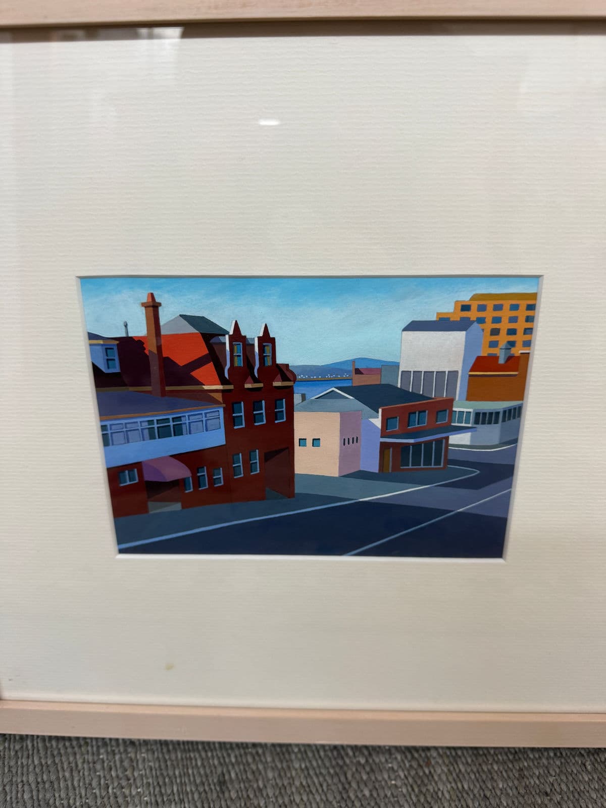 Steve Howie Signed Tasmania, Australia Architectural Artworks, Set of Four - Thumbnail 6