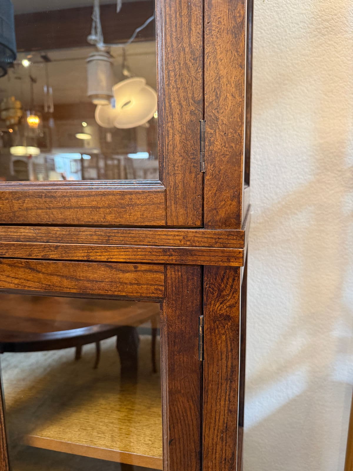 Crate & Barrel Glass Display Shelving Cabinet - Thumbnail 14