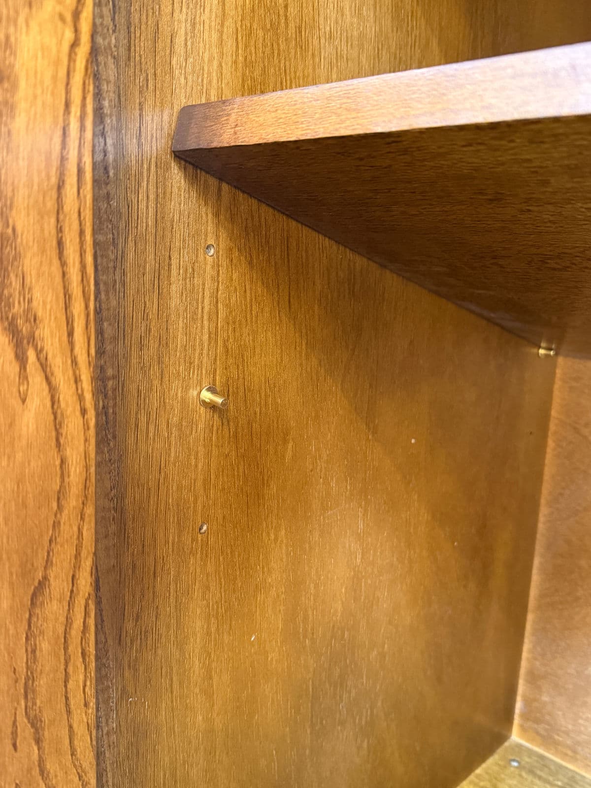 Crate & Barrel Glass Display Shelving Cabinet - Thumbnail 13