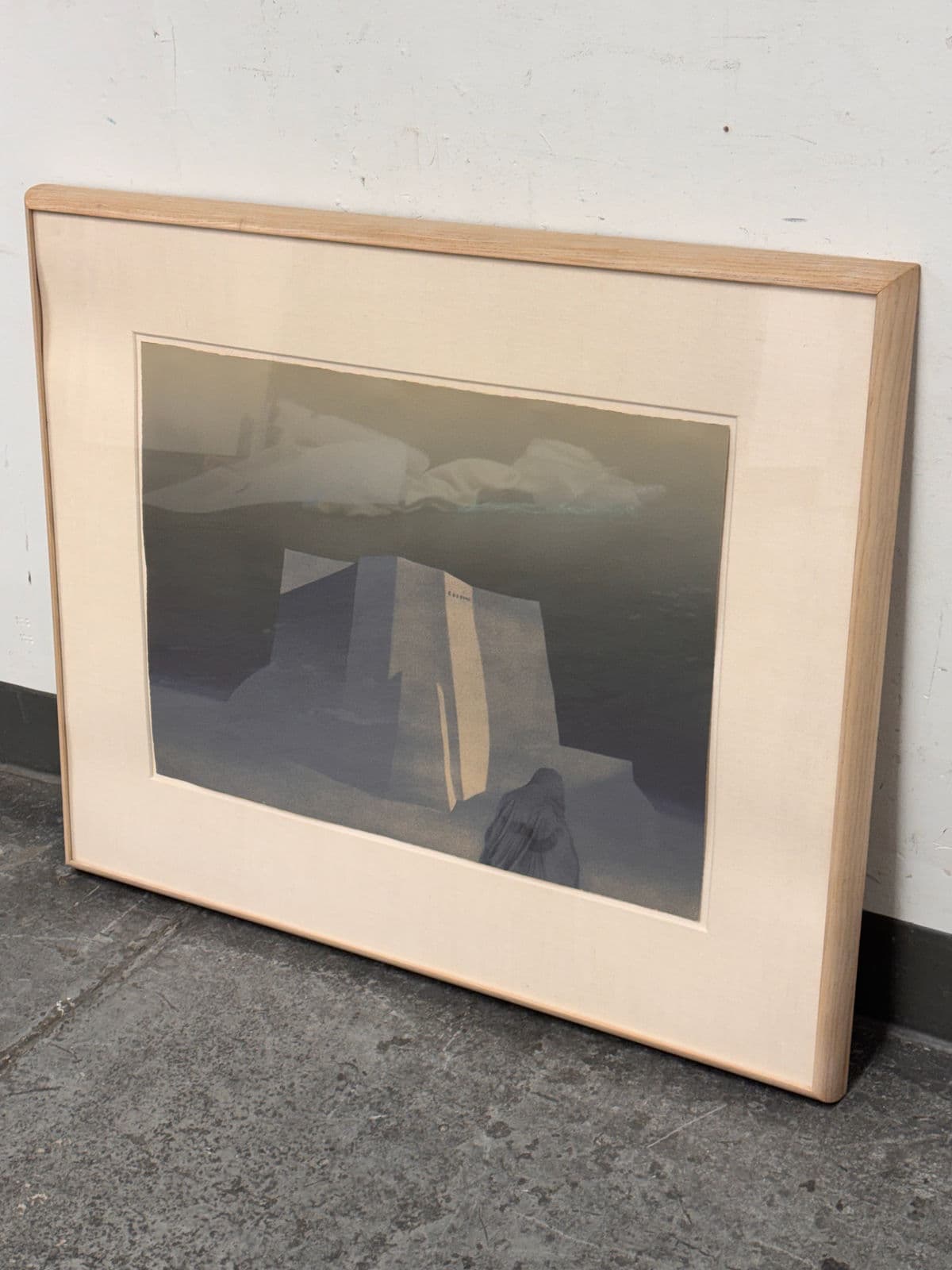 John Axton “Sacred Walls” Framed Lithograph, Signed, Circa 1978 - Thumbnail 4