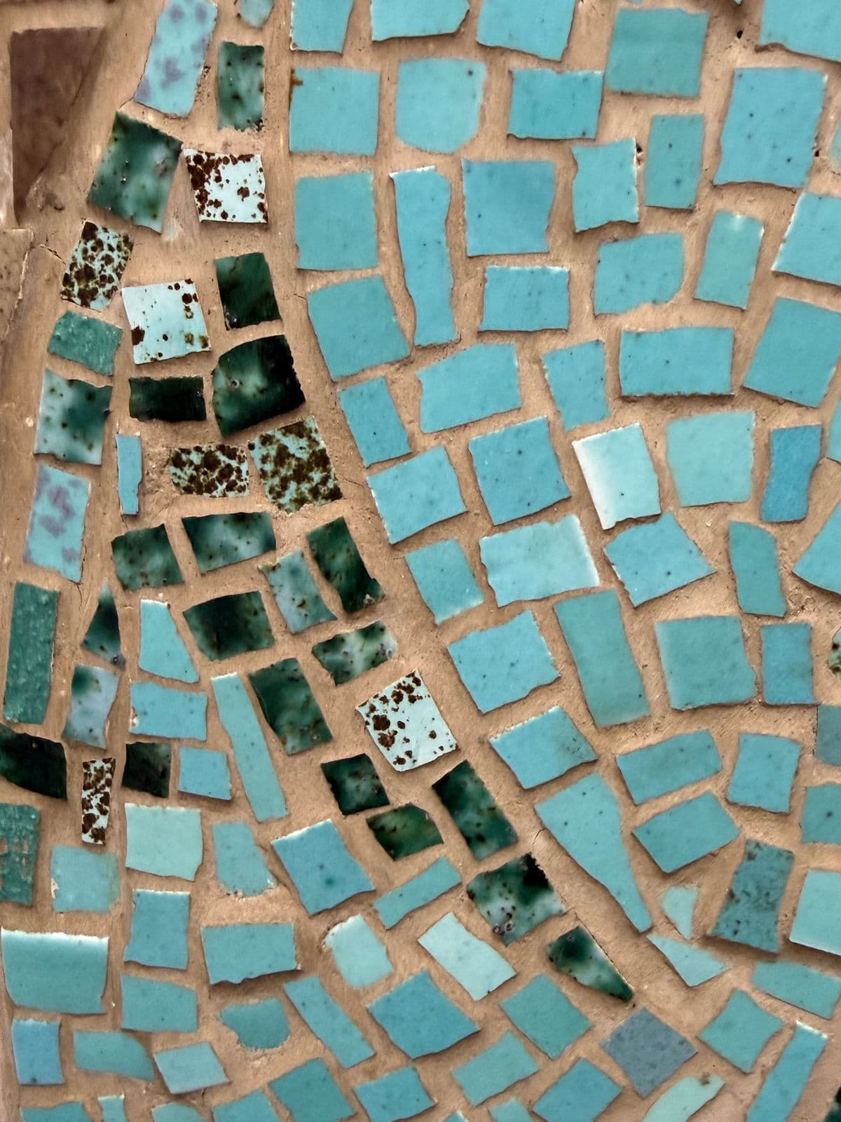 Vintage Mosaic Tile Art Piece, Framed - Thumbnail 10