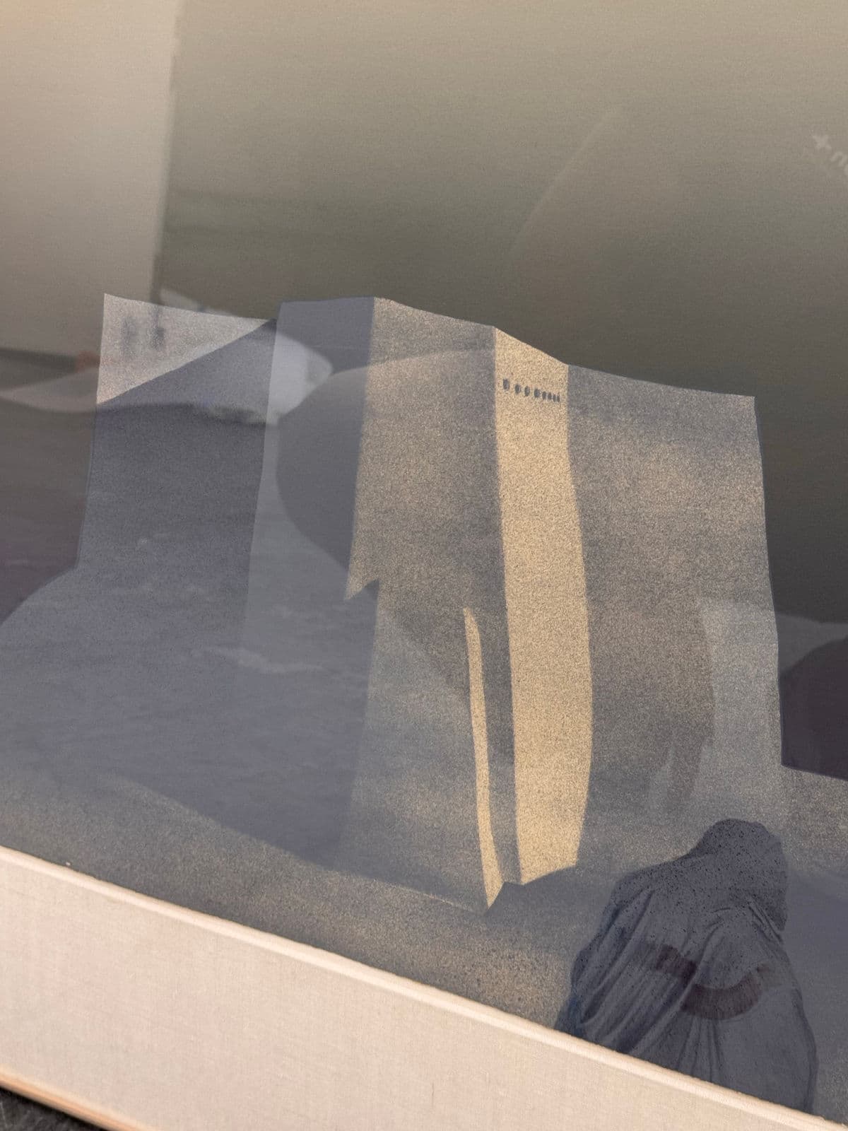 John Axton “Sacred Walls” Framed Lithograph, Signed, Circa 1978 - Thumbnail 7