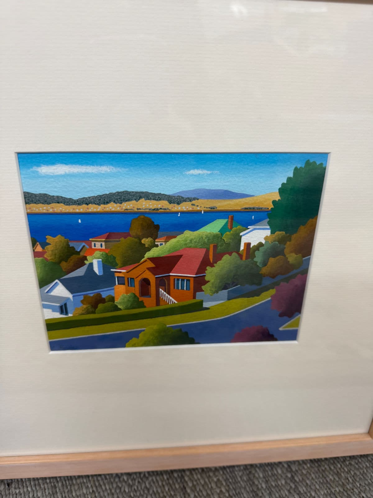 Steve Howie Signed Tasmania, Australia Architectural Artworks, Set of Four - Thumbnail 10