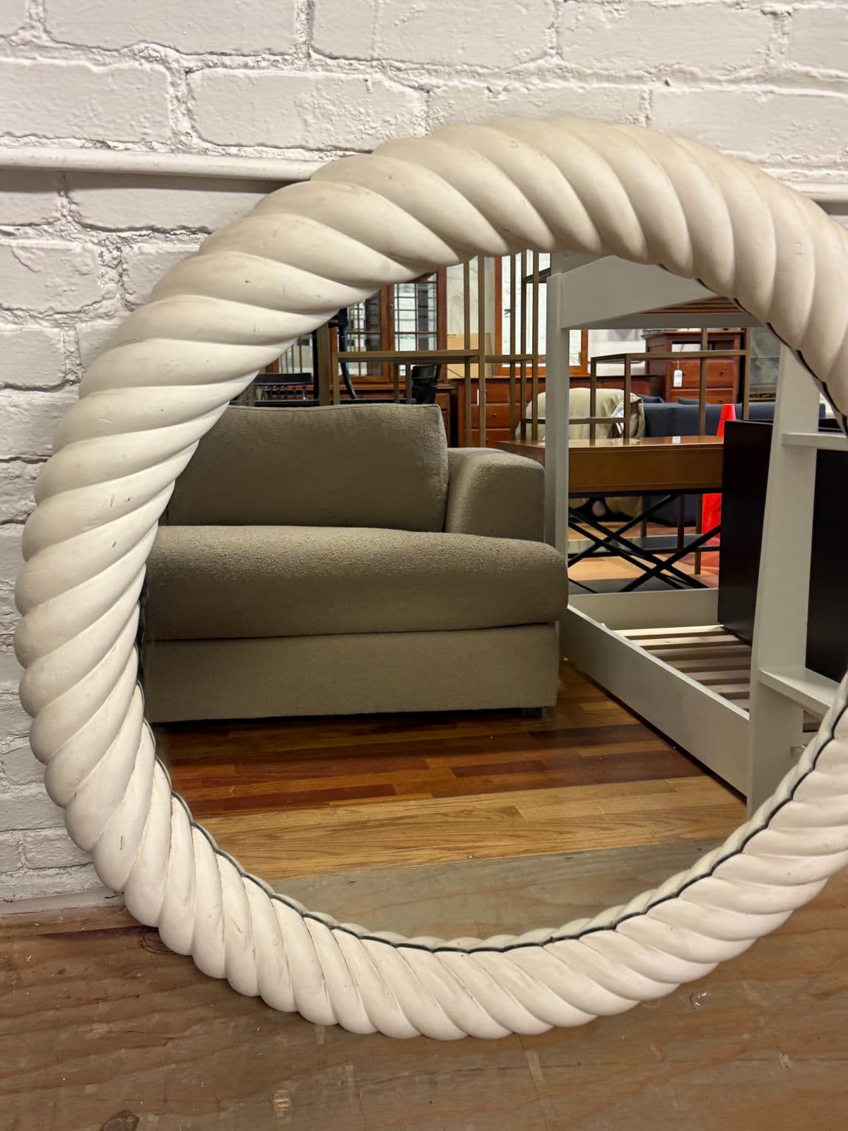 Vintage Twist Wall Mirror - Thumbnail 11