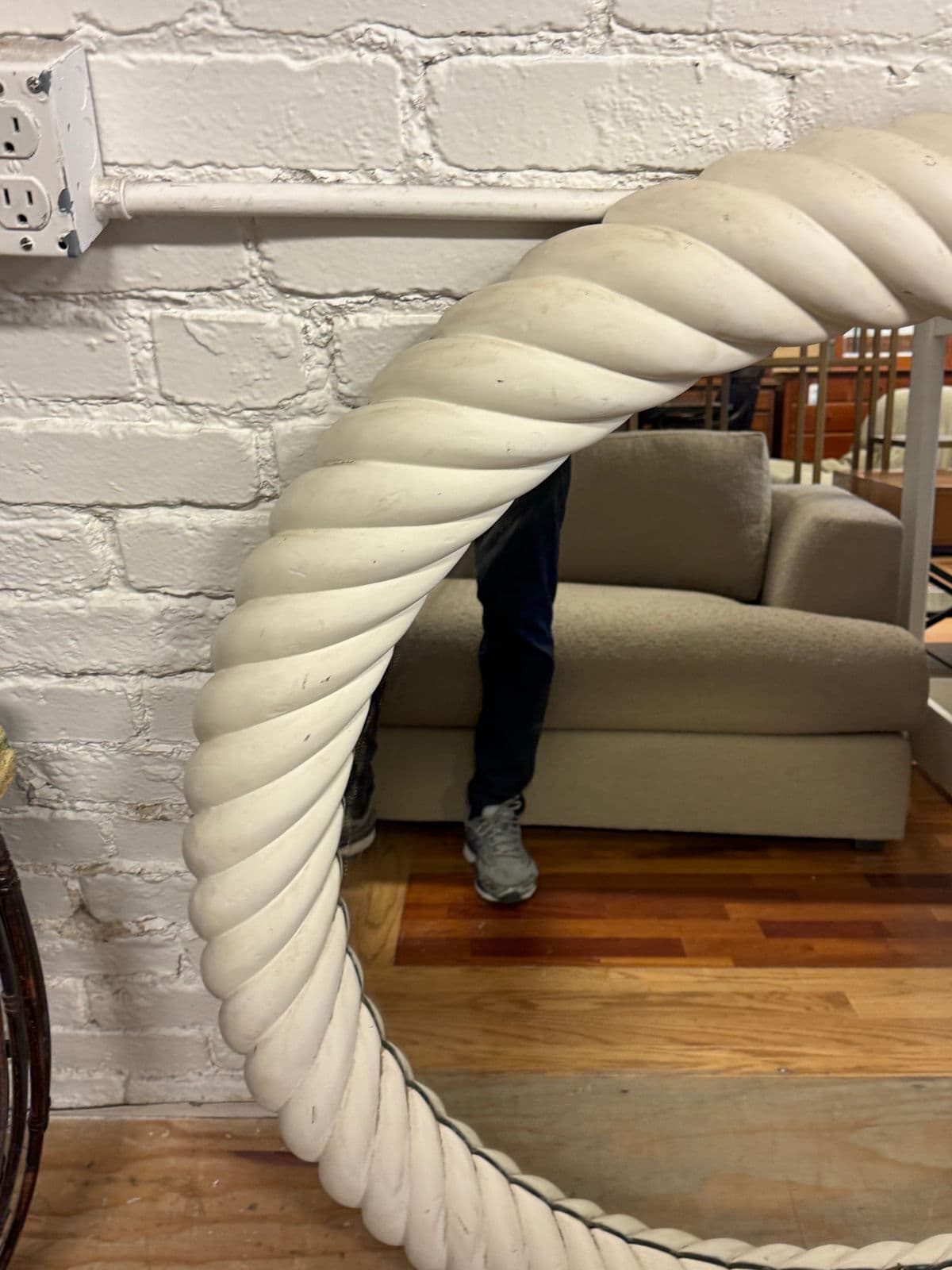 Vintage Twist Wall Mirror - Thumbnail 12