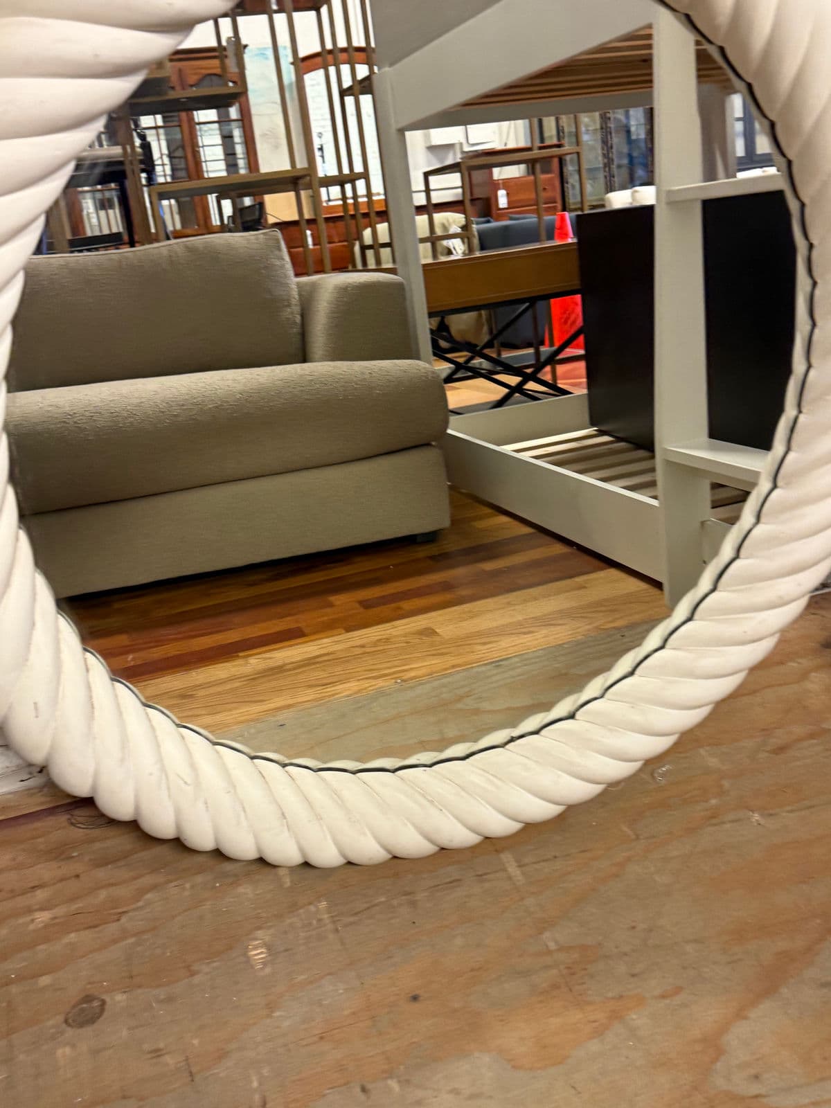 Vintage Twist Wall Mirror - Thumbnail 9