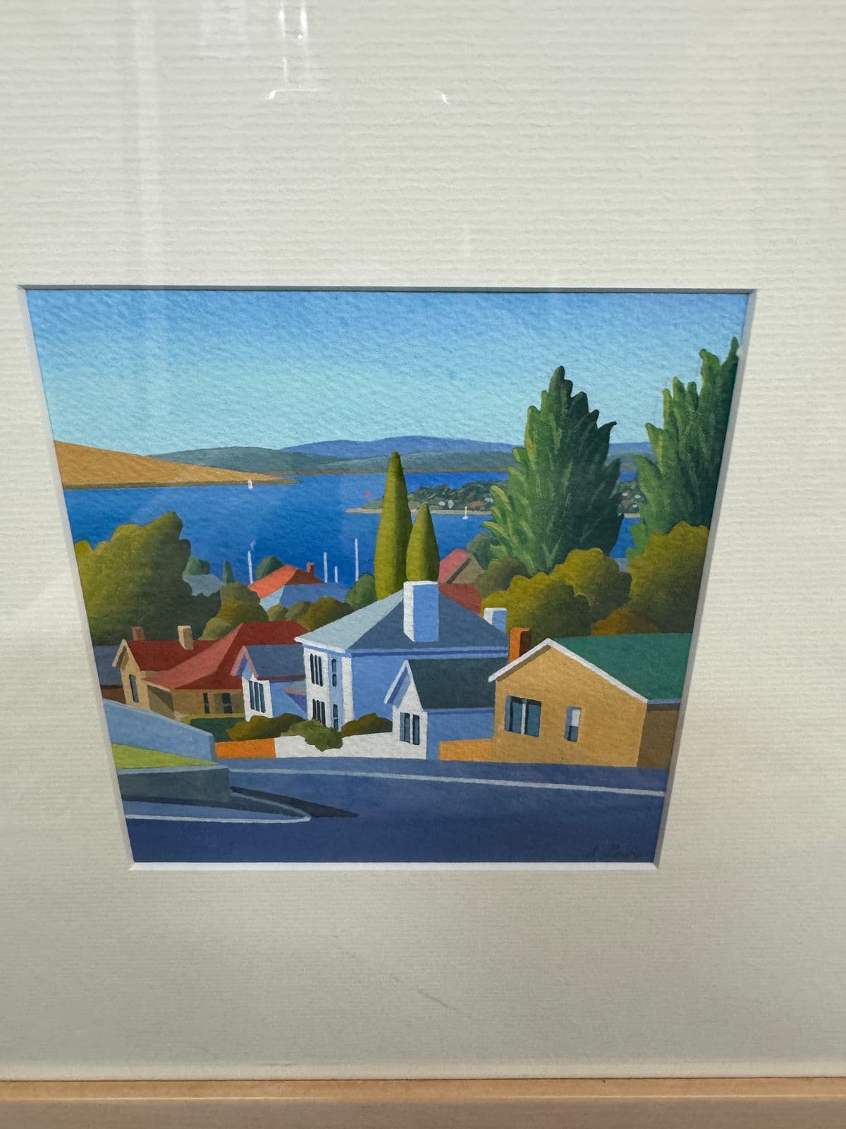 Steve Howie Signed Tasmania, Australia Architectural Artworks, Set of Four - Thumbnail 12