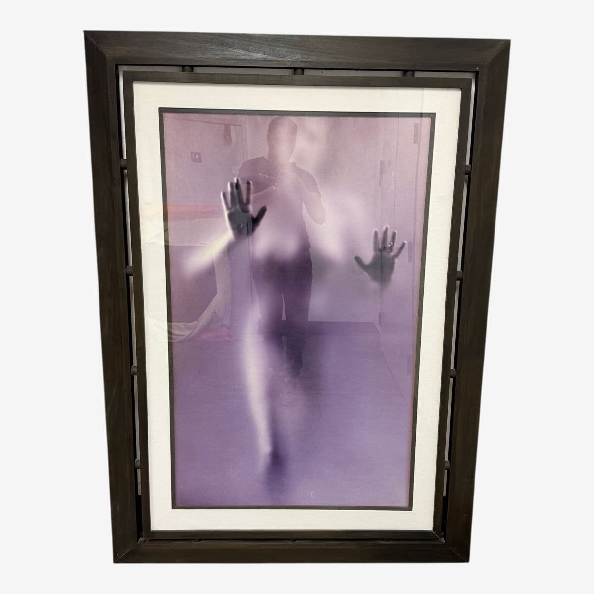 Contemporary Blurred Female Figural Framed Print - Image 1