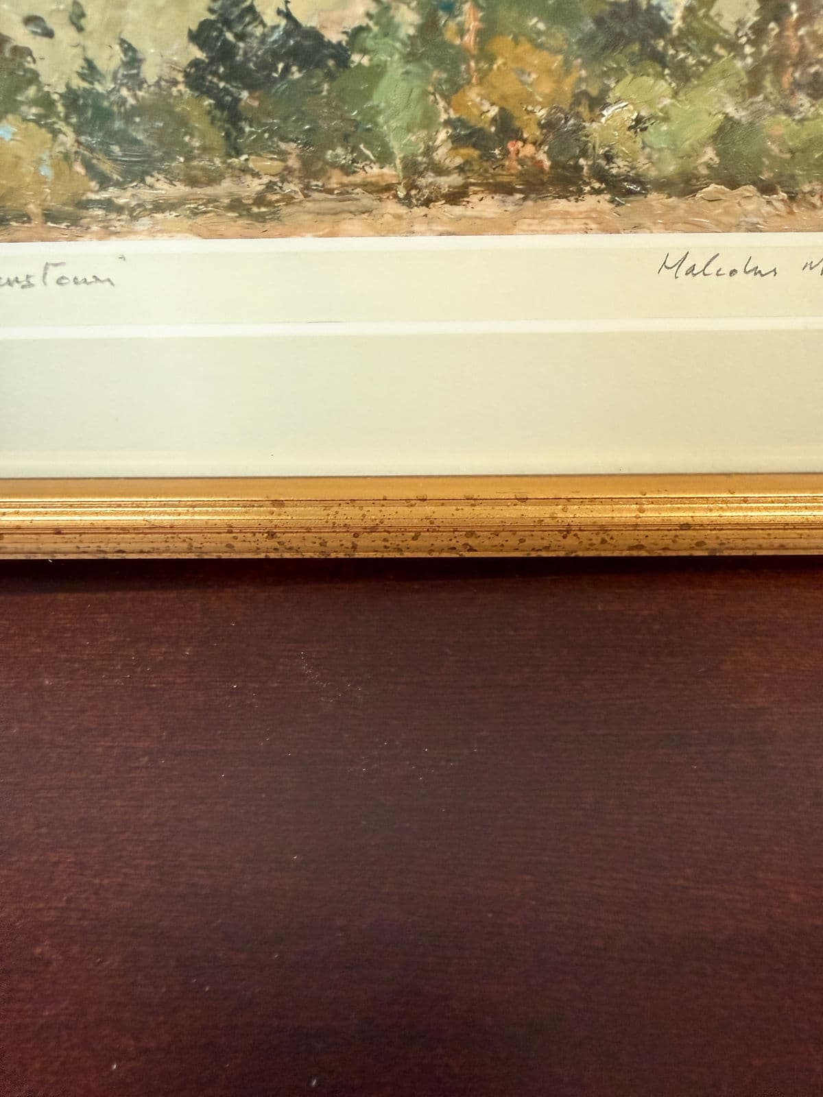 Malcolm Mason "The Remarkable's at Queenstown" Oil Painting, Signed - Thumbnail 4