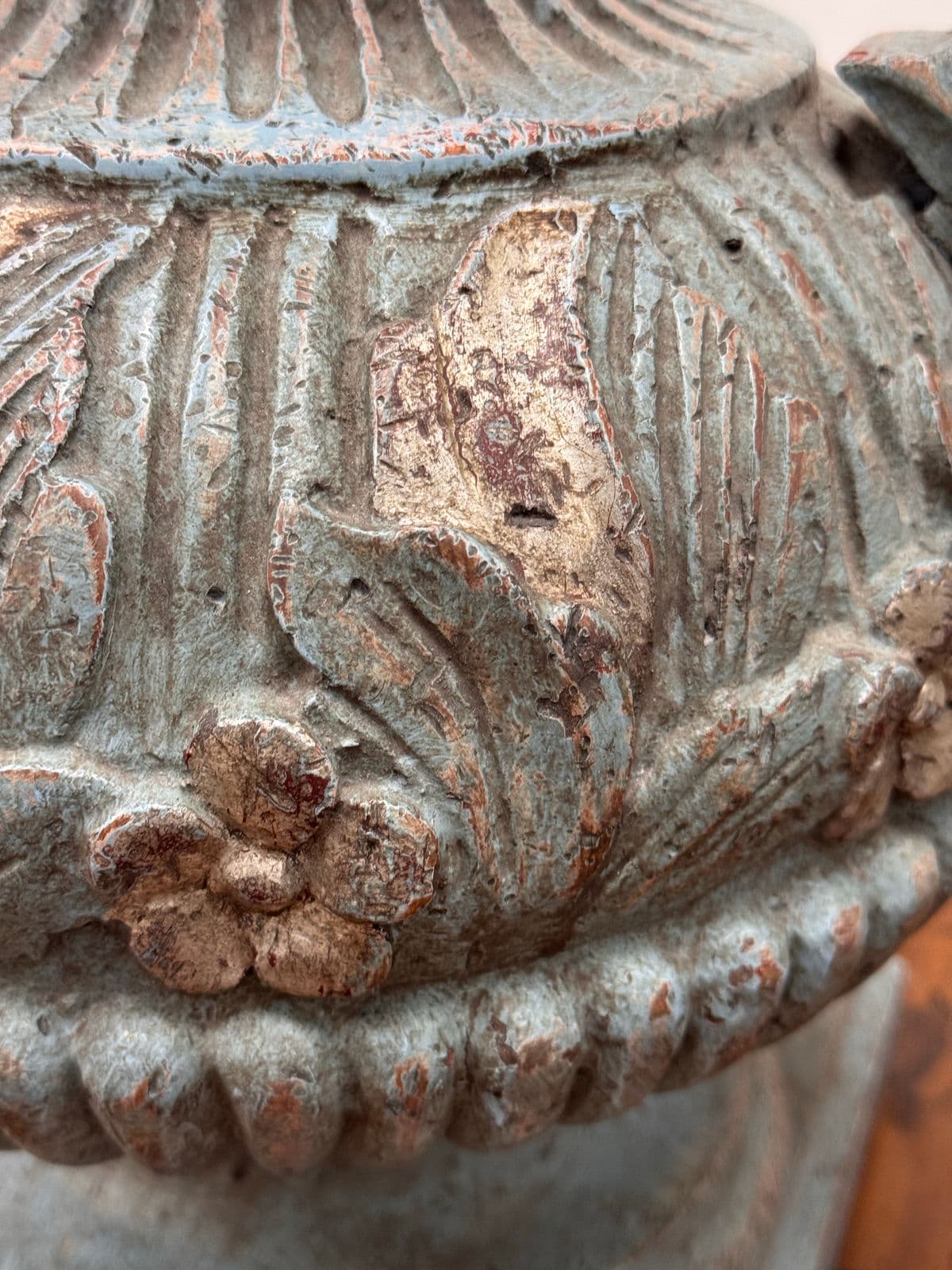 Neoclassical Style Decorative Faux Urns, Pair - Thumbnail 9