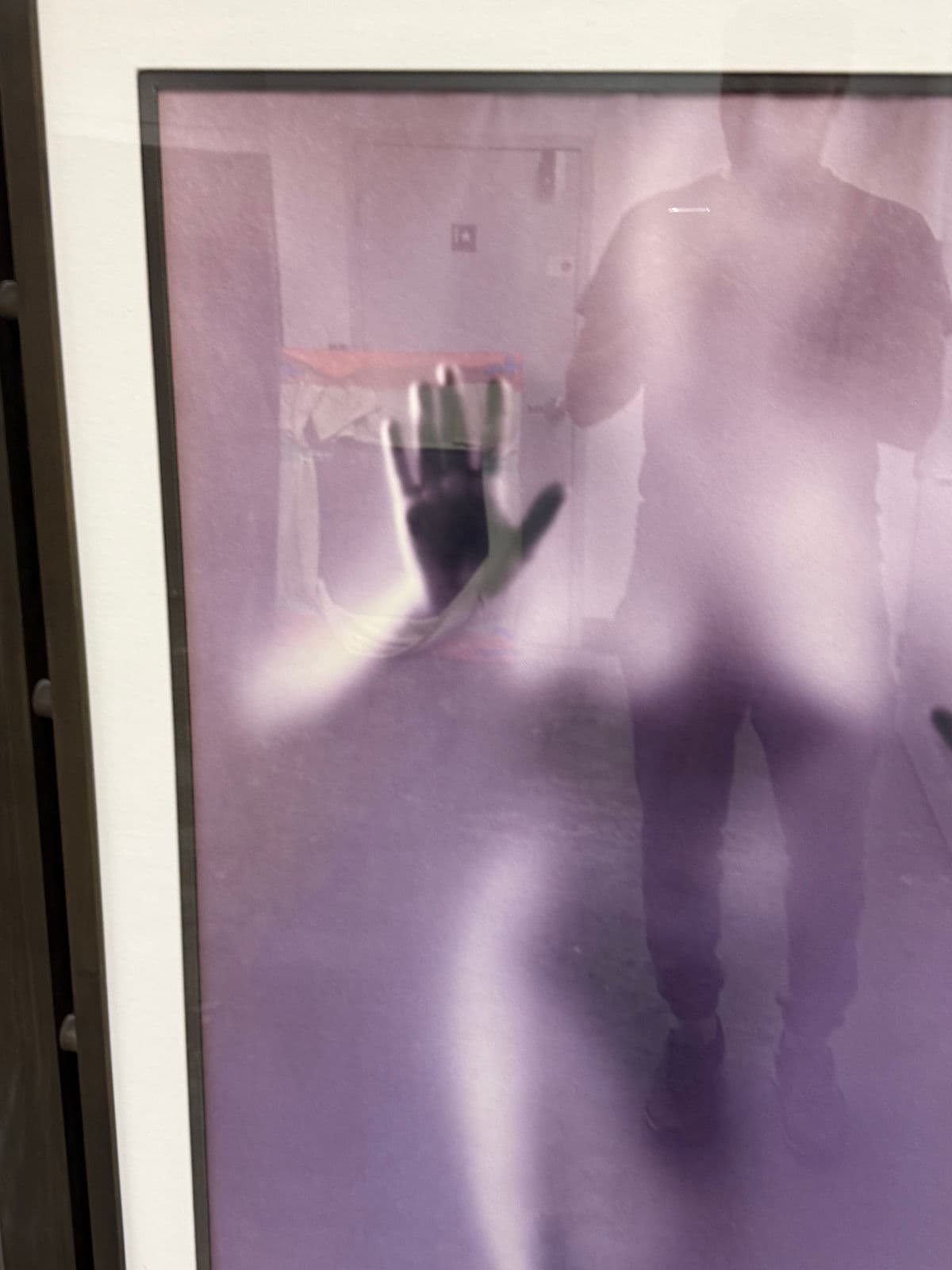 Contemporary Blurred Female Figural Framed Print - Thumbnail 6