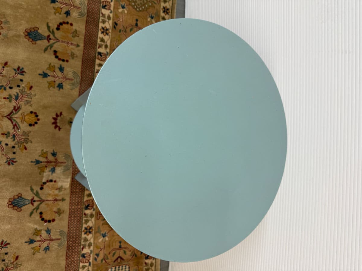 Transitional Aque Side Table With Drawer - Thumbnail 11