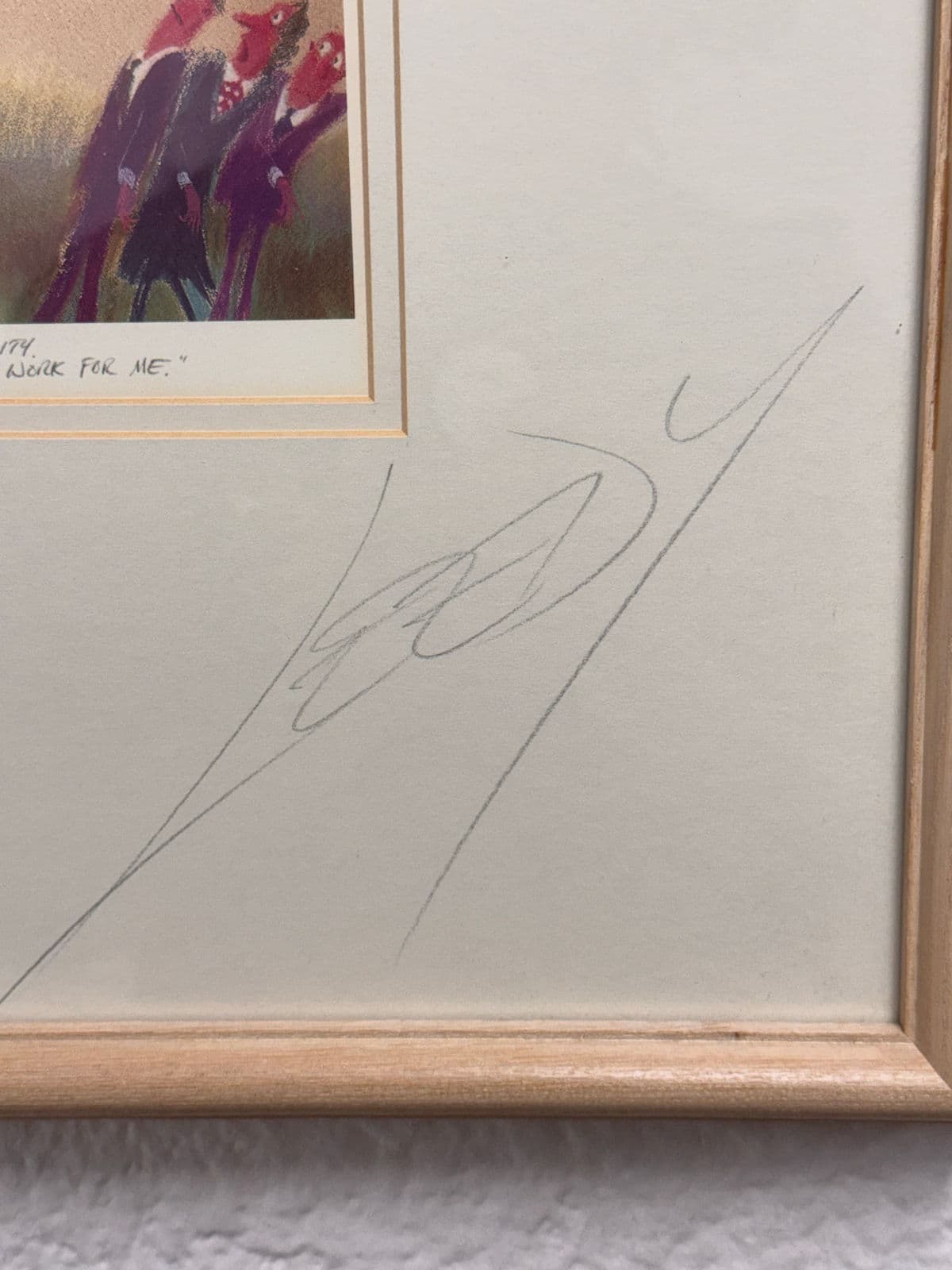 Jeff Leedy “I Tried Reality, It Just Didn’t Work for Me” Framed Print, Signed, Circa 1990s - Thumbnail 8