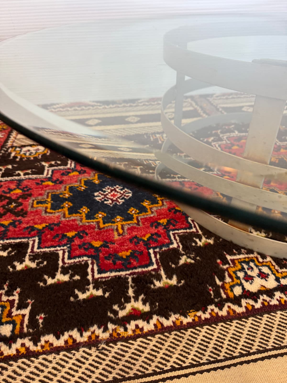 Steel Drum Pedestal Coffee Table - Thumbnail 13