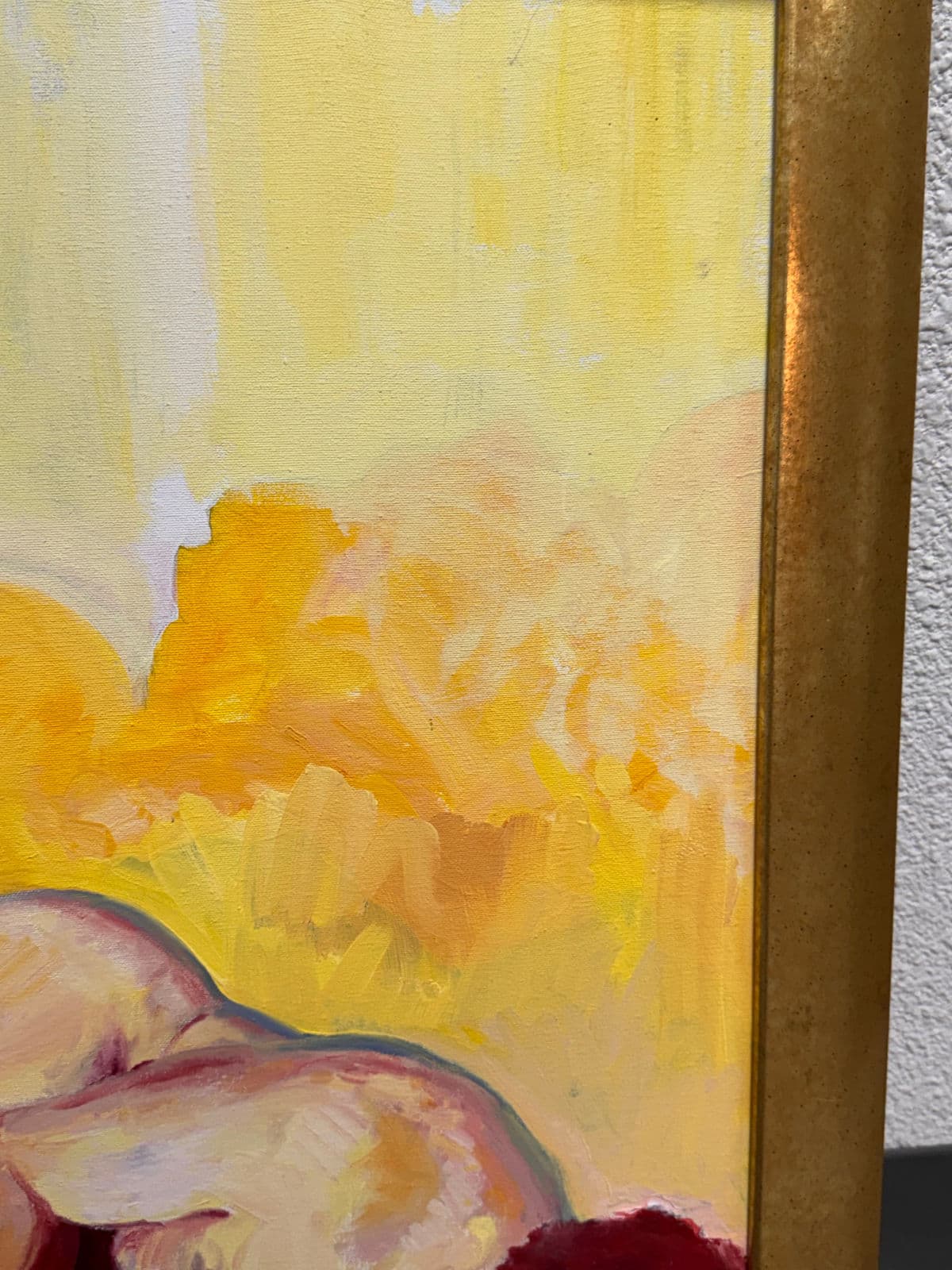 René Capone “To Love You From Afar” Original Painting, Signed, Circa 2000 - Thumbnail 8