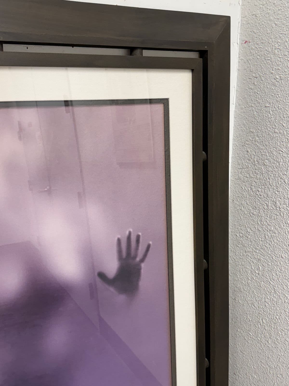 Contemporary Blurred Female Figural Framed Print - Thumbnail 3