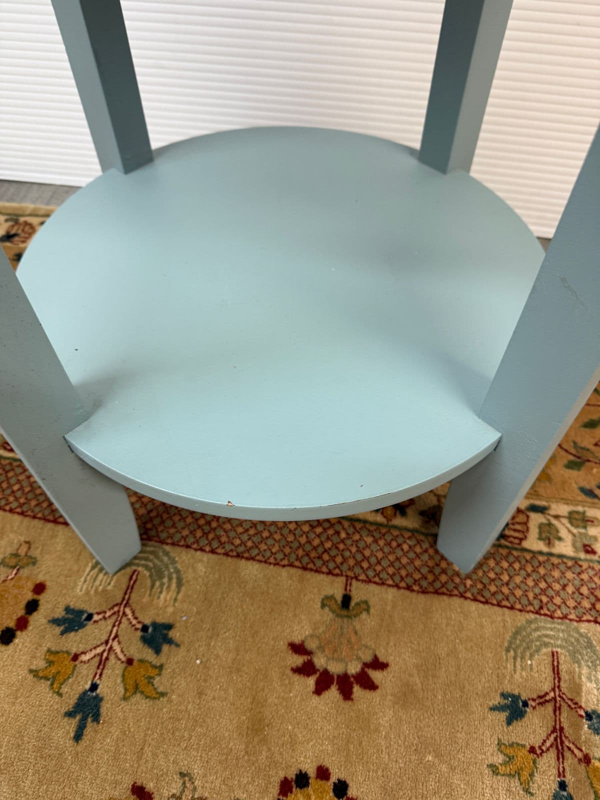 Transitional Aque Side Table With Drawer - Thumbnail 13