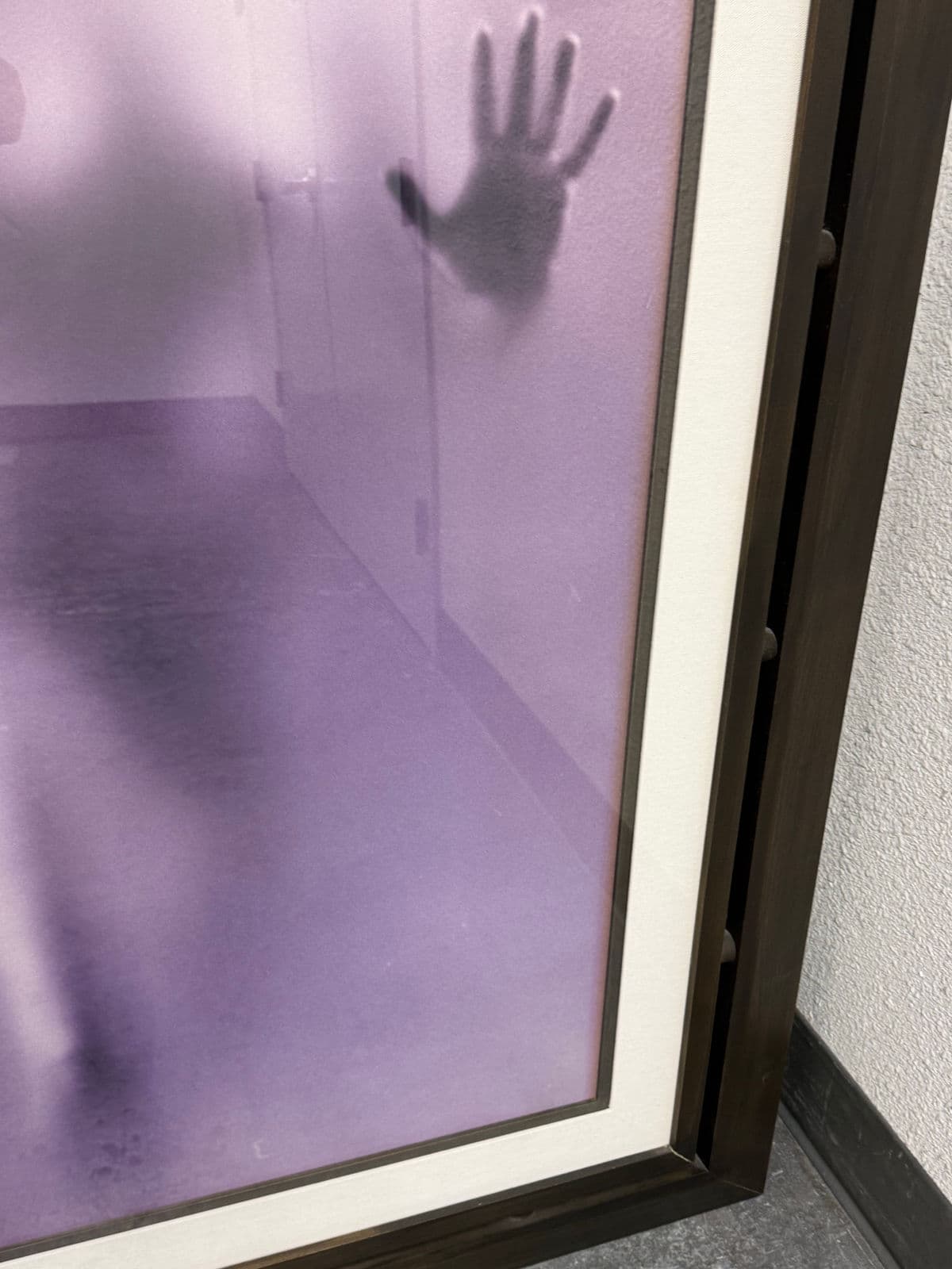 Contemporary Blurred Female Figural Framed Print - Thumbnail 9