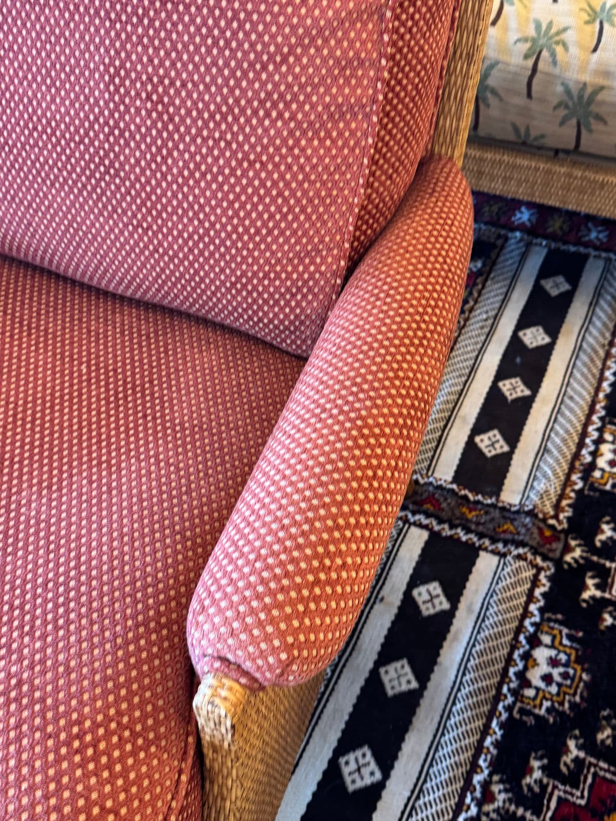 Orlando Diaz-Azcuy Collection for McGuire-Baker Furniture Lounge Chairs, Pair - Thumbnail 8