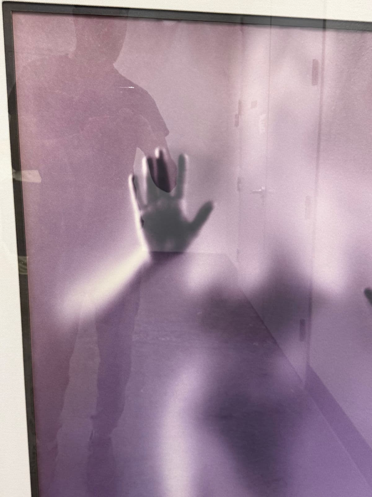 Contemporary Blurred Female Figural Framed Print - Thumbnail 12