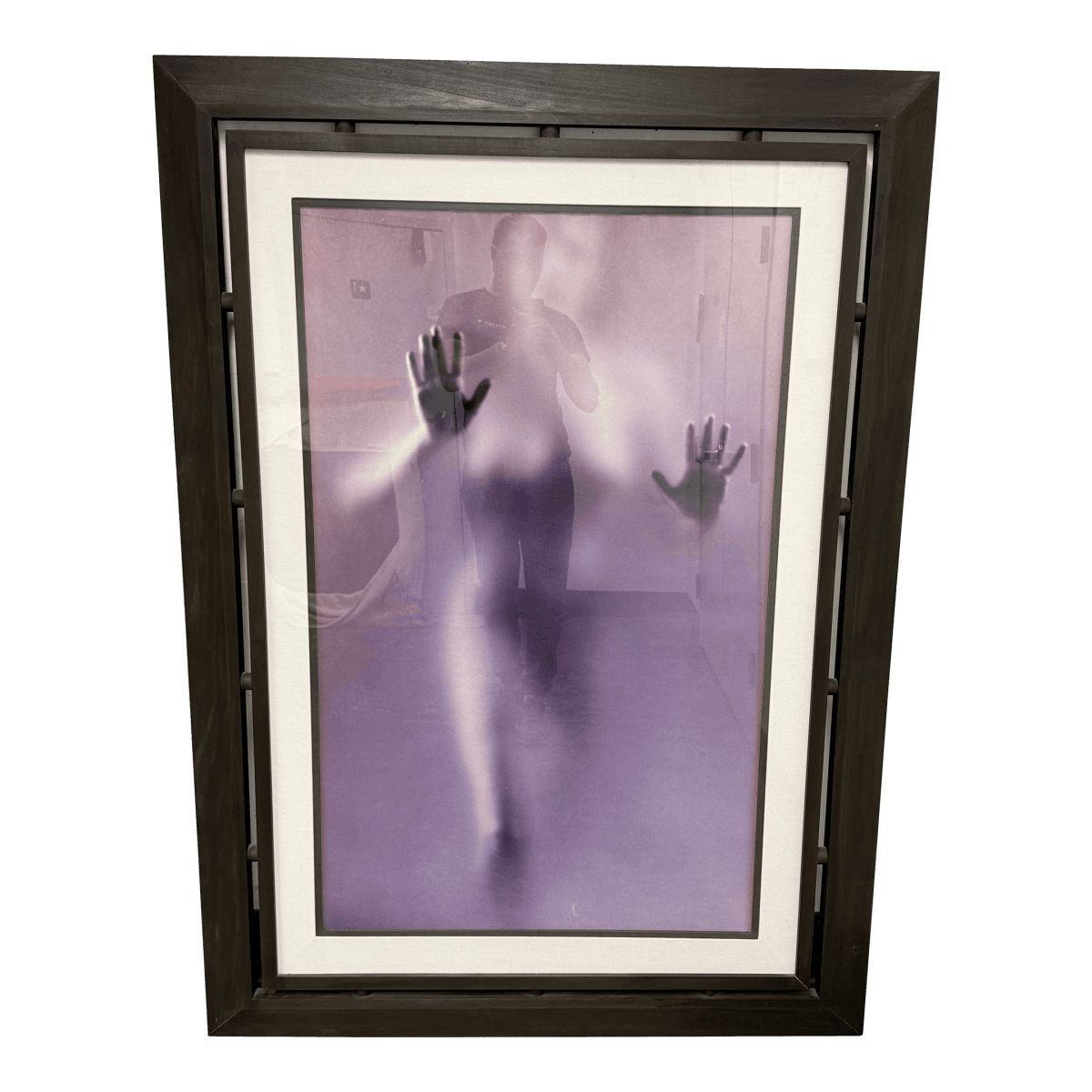Contemporary Blurred Female Figural Framed Print - Thumbnail 2