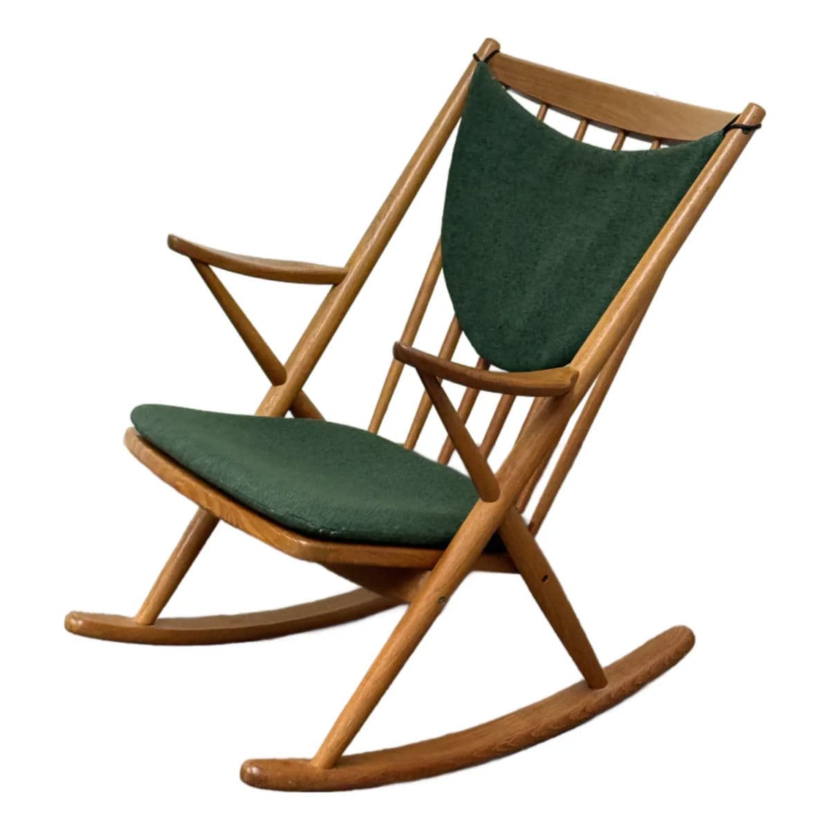 Frank Reenskaug for Bramin Mobler Rocking Chair, Circa 1960s - Thumbnail 3