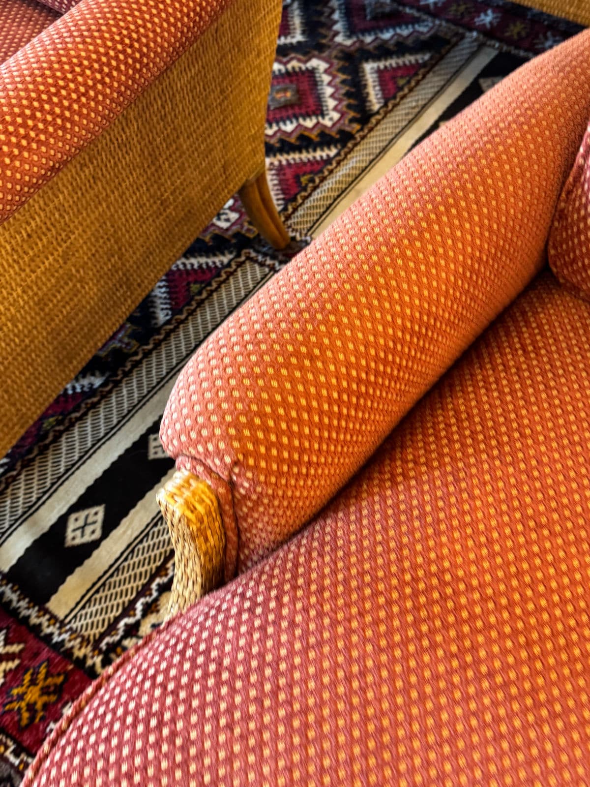 Orlando Diaz-Azcuy Collection for McGuire-Baker Furniture Lounge Chairs, Pair - Thumbnail 9