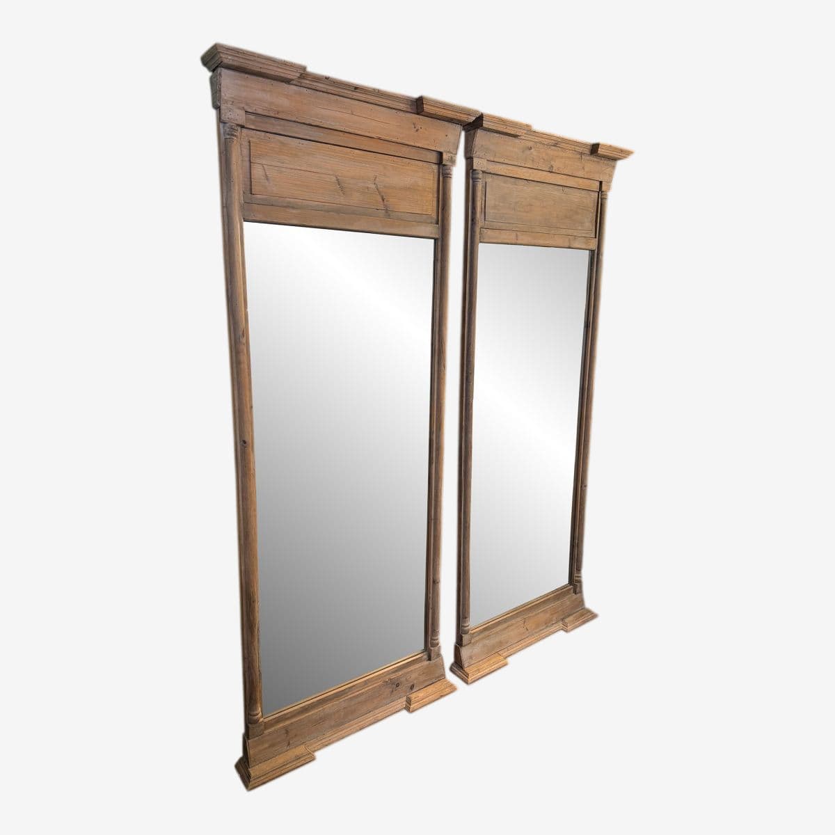 Restoration Hardware Trumeau Mirrors, Pair - Image 1