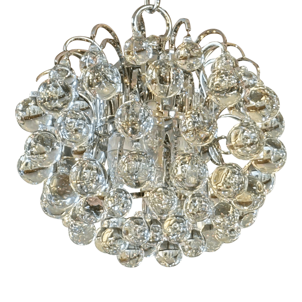 Aerin for Visual Comfort Bellvale Pendant Light, Polished Nickel - Thumbnail 2