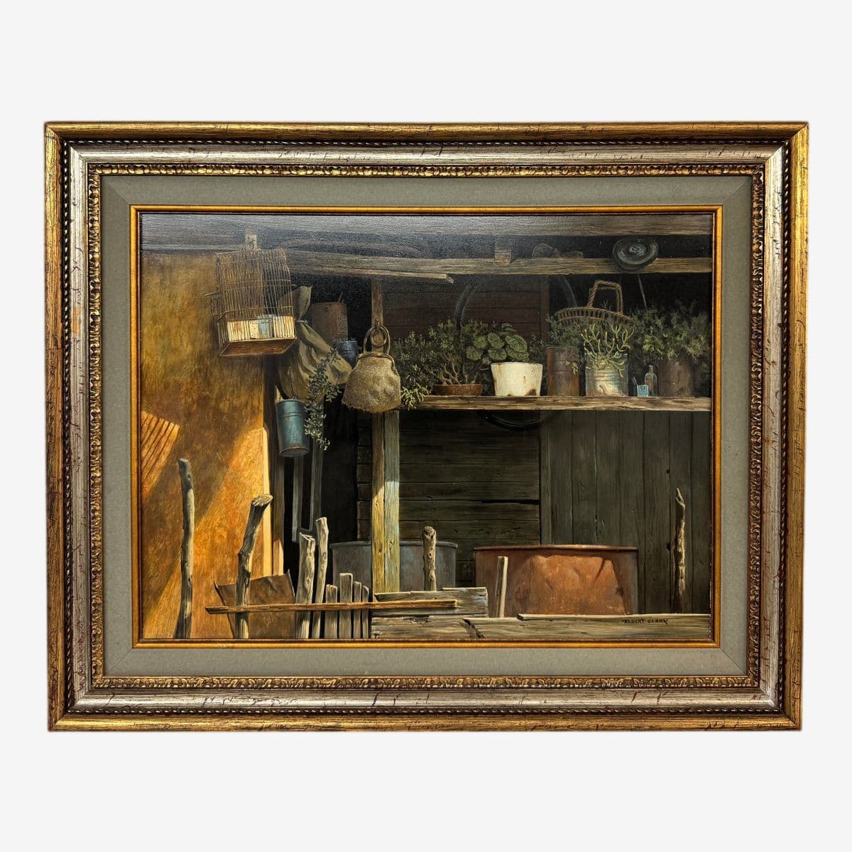 Robert Clark "Plants and Things" Original Artwork, Signed - Image 1