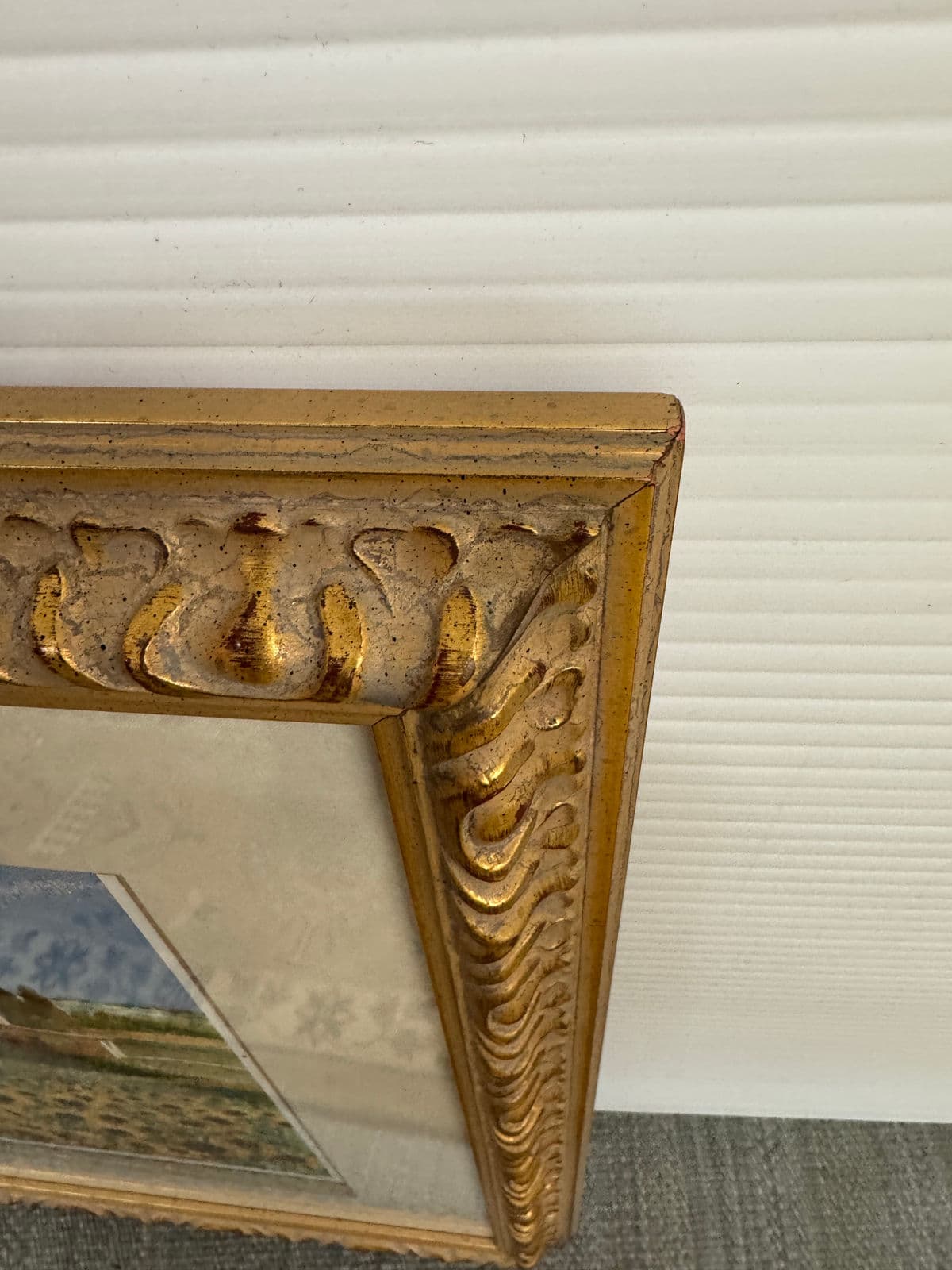 Giles Grimoin Field of Sunflower Watercolor, Signed - Thumbnail 8