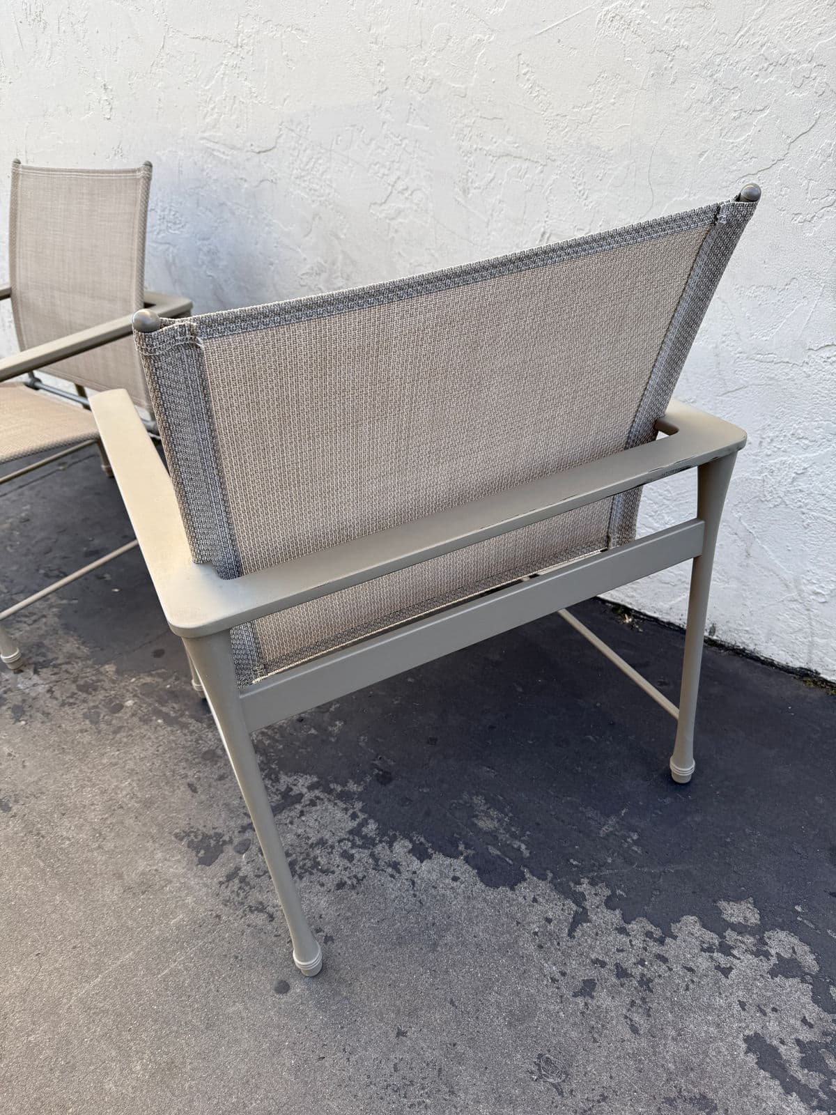 Giati Designs Aprio Collection Outdoor Arm Chairs, Pair - Thumbnail 8